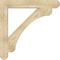 Ekena Millwork Legacy Craftsman Rough Sawn Bracket, Douglas Fir, 6"W x 46"D x 46"H BKT06X46X46LEC04RDF - alternate 2